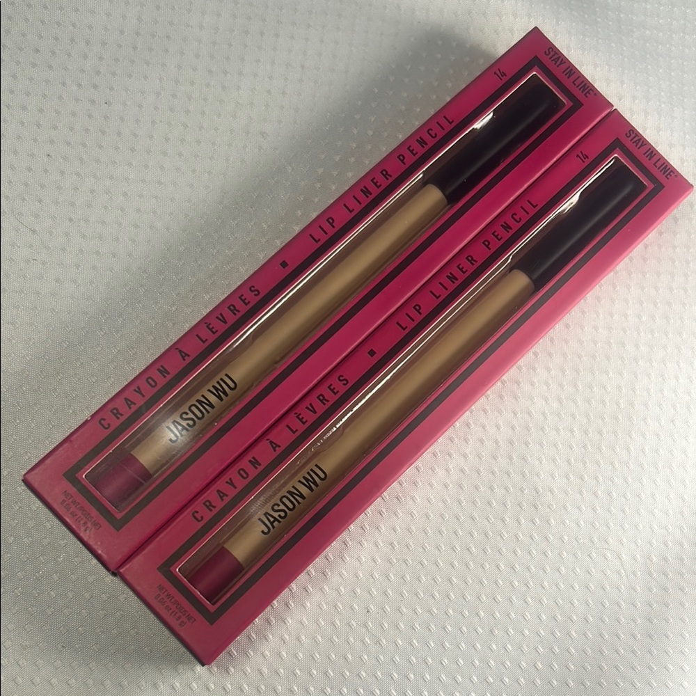 2x Berry Pink 14 - Jason Wu Stay in Line Lip Liner Pencil Bundle 1.8g